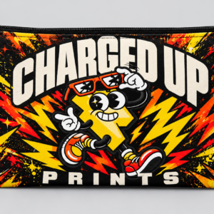 Custom printed zipper pouch